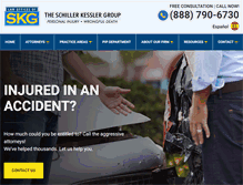 Tablet Screenshot of injuredinflorida.com